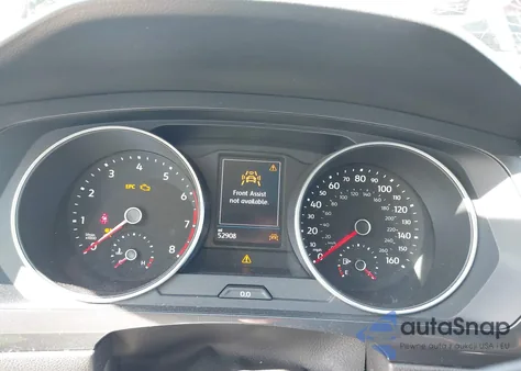 2018 Volkswagen Tiguan 2.0T Se/2.0T Sel из США, поврежденный, VIN 3VV2B7AX3JM182364